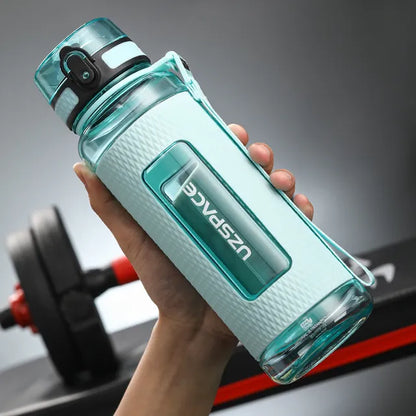 UZSPACE Sport Water Bottles BPA Free Portable Gym Anti-fall Leak-proof Large Capacity Fitness Kettle Tritan Plastic Drink Bottle