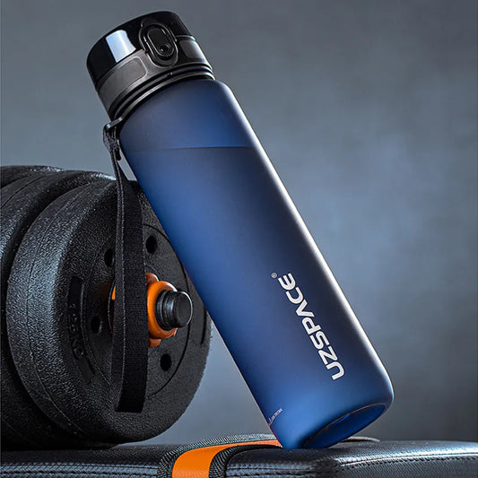 Hot 500/1000ML Sport Water Bottle Free Shipping Shaker Outdoor Travel Portable Leakproof Drinkware Plastic Drink Bottle BPA Free